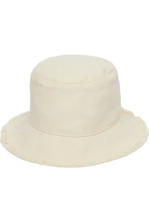 QS by s.Oliver Bucket-Hat aus Canvas mit Fransen, Damen