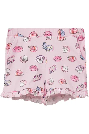 QS by s.Oliver Jersey-Shorts mit Rüschen und Elastikbund, Kinder