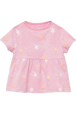 QS by s.Oliver Ausgestelltes T-Shirt mit All-over-Print, Babys