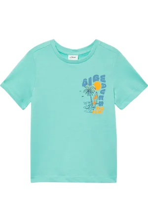 QS by s.Oliver Jersey-T-Shirt mit Frontprint, Kinder