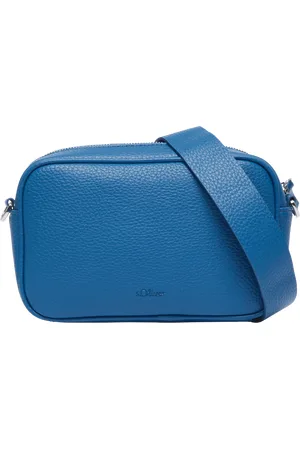 QS by s.Oliver Camera-Bag mit abnehmbarem Schultergurt und Paspel-Detail, Damen