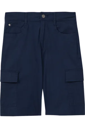 QS by s.Oliver Cargo-Bermuda im Baggy-Style aus Baumwollstretch, Jungen