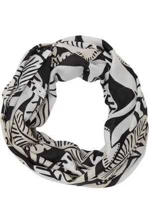 QS by s.Oliver Snood aus Viskose mit floralem Muster, Damen