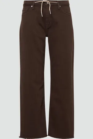 QS by s.Oliver Cropped Jeans Karolin / Regular Fit / Mid Rise / Straight Leg / offener Saum, Damen