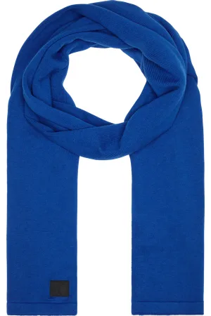 QS by s.Oliver Gestrickter Schal mit Merinowolle, Herren