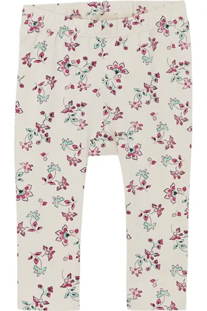 QS by s.Oliver Leggings mit floralem Print, Babys