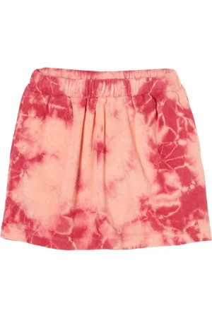 QS by s.Oliver Frottee-Rock mit Batikmuster, Kinder