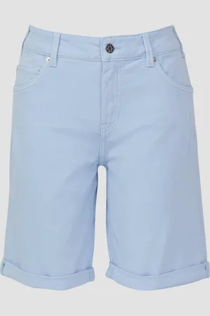 QS by s.Oliver Bermuda Jeans / Straight Fit / Mid Rise / Straight Fit, Damen