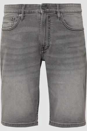 QS by s.Oliver Leichte Jeans-Bermuda / Regular Fit / Mid Rise, Herren