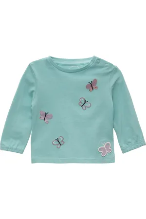 QS by s.Oliver Langarmshirt mit Applikationen, Babys