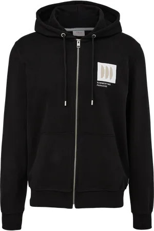 QS by s.Oliver Sweatjacke aus Baumwolle, Herren