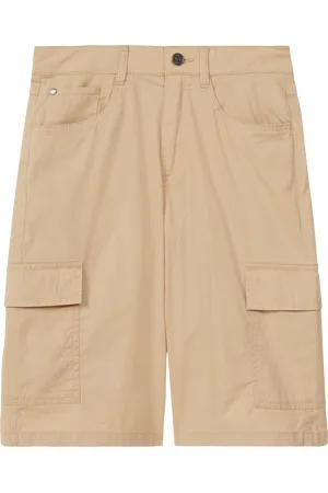 QS by s.Oliver Cargo-Bermuda im Baggy-Style aus Baumwollstretch, Jungen