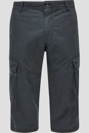 QS by s.Oliver Relaxed: Bermuda aus Canvas, Herren