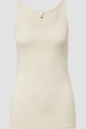 QS by s.Oliver Elastisches Tanktop im Slim Fit, Damen