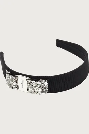 Salvatore Ferragamo Damen Stirnband mit Vara-Schleife