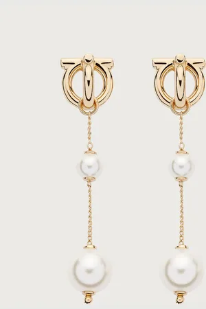 Salvatore Ferragamo Damen Gancini Ohrringe