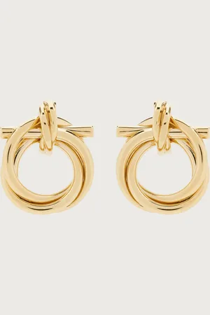 Salvatore Ferragamo Damen Gancini Ohrringe