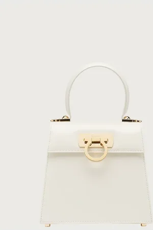 Salvatore Ferragamo Damen Iconic Top Handle (S)