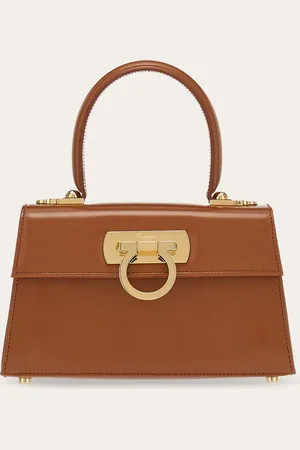 Salvatore Ferragamo Damen East-West Iconic Top Handle (S)