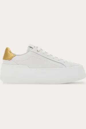 Salvatore Ferragamo Damen Plateau-Sneaker Größe 34.5
