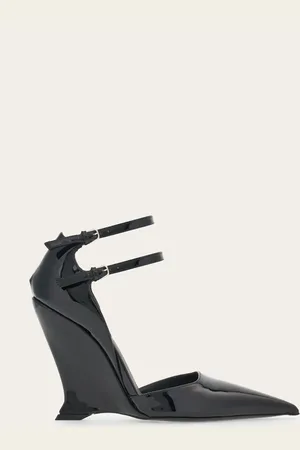 Salvatore Ferragamo Damen Pumps mit Formabsatz Größe 36
