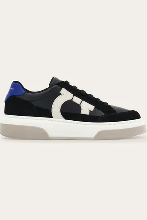 Salvatore Ferragamo Herren Low-Top-Sneaker mit Gancini-Motiv Größe 39