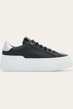 Salvatore Ferragamo Damen Plateau-Sneaker Größe 34.5