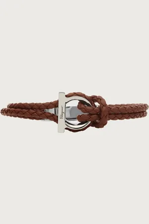 Salvatore Ferragamo Herren Armband mit Gancini-Detail - Größe 17