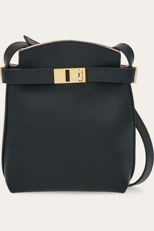Salvatore Ferragamo Damen Zweifarbiges Hug Smartphone-Etui