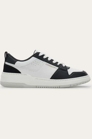 Salvatore Ferragamo Herren Low-Top-Sneaker mit Gancini-Motiv Größe 39