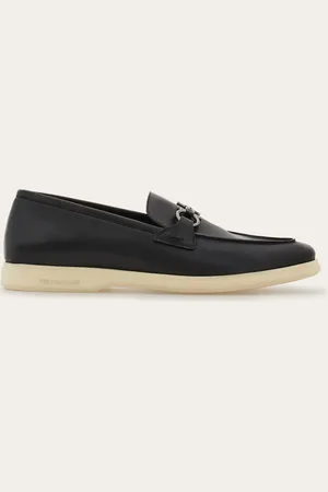 Salvatore Ferragamo Herren Salopper Loafer mit Gancini-Ornament Größe 39