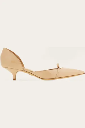 Salvatore Ferragamo Damen Pump mit Minischleife Größe 35
