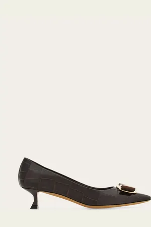 Salvatore Ferragamo Damen New Vara Plate Pump Größe 35