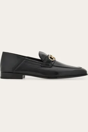 Salvatore Ferragamo Herren Hybrid-Loafer mit Gancini-Ornament Größe 40