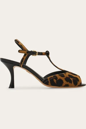 Salvatore Ferragamo Damen T-Strap Sandale Größe 36.5
