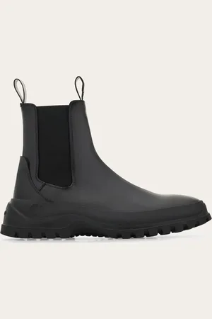 Salvatore Ferragamo Herren Chelsea-Boot Größe 40