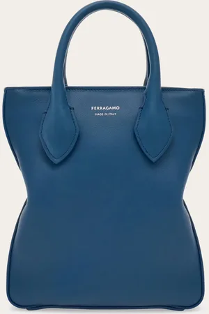 Salvatore Ferragamo Herren Star-Shaped North-South Mini Totebag