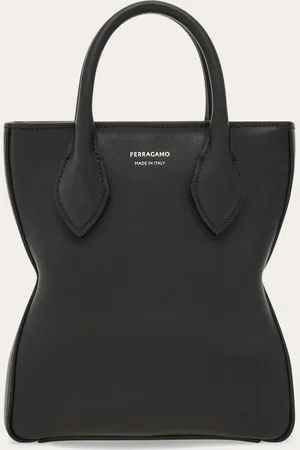 Salvatore Ferragamo Herren Star-Shaped North-South Mini Totebag
