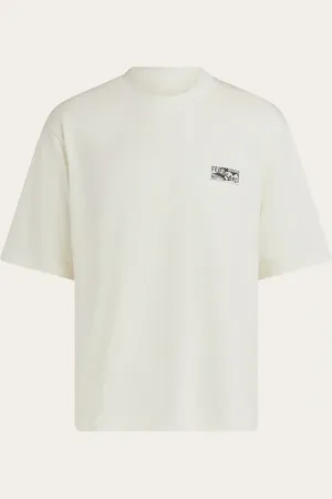 Salvatore Ferragamo Herren T-Shirt aus Baumwolle und Seide