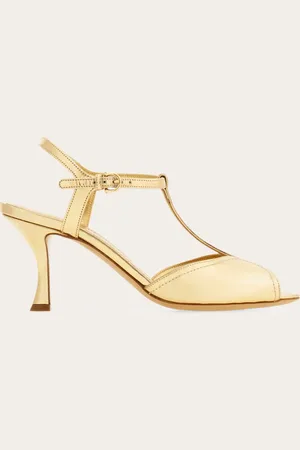 Salvatore Ferragamo Damen T-Strap Sandale Größe 36