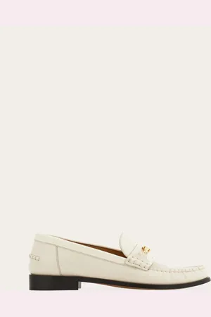 Salvatore Ferragamo Damen F-Schnallen-Mokassin Größe 35