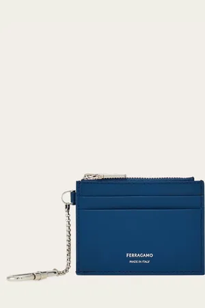 Salvatore Ferragamo Damen Kartenetui mit Schlüsselanhänger
