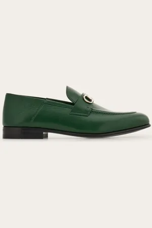 Salvatore Ferragamo Damen Loafer-Mule mit Gancini-Ornament Größe 36