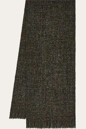 Salvatore Ferragamo Damen Bouclé-Schal