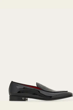 Salvatore Ferragamo Herren Loafer in Mokassin-Machart Größe 40.5