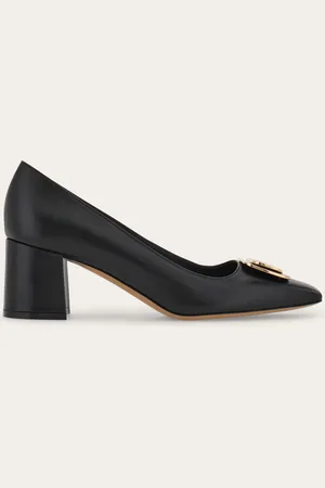 Salvatore Ferragamo Damen New Vara Plate Pumps Größe 35