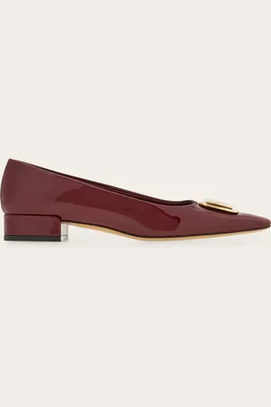 Salvatore Ferragamo Damen New Vara Plate Pump Größe 35.5