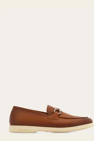 Salvatore Ferragamo Herren Informeller Loafer mit Gancini-Ornament Größe 39.5