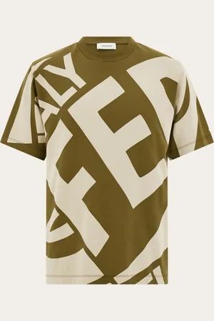 Salvatore Ferragamo Herren T-Shirt mit Grafik-Print