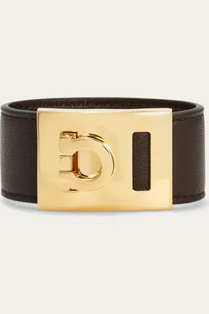 Salvatore Ferragamo Damen Gancini Armband – Größe 15